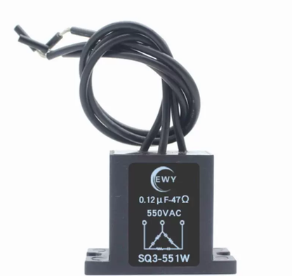 SQ3-511W Spark Quencher 0.12uF 47Ω 550VAC - FOTEK