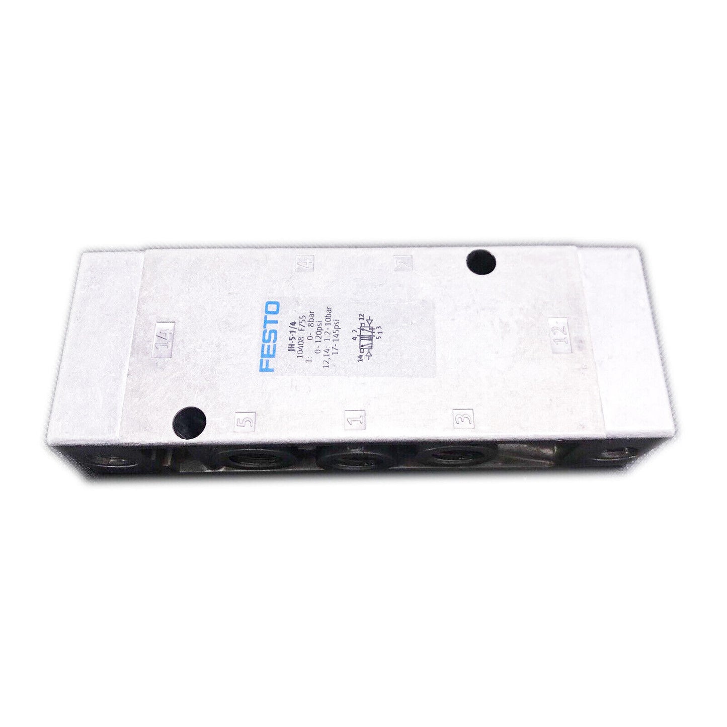 Festo JH-5-1/4 10408 Solenoid Valve, High-Pressure, High-Flow, Easy Installation - FESTO