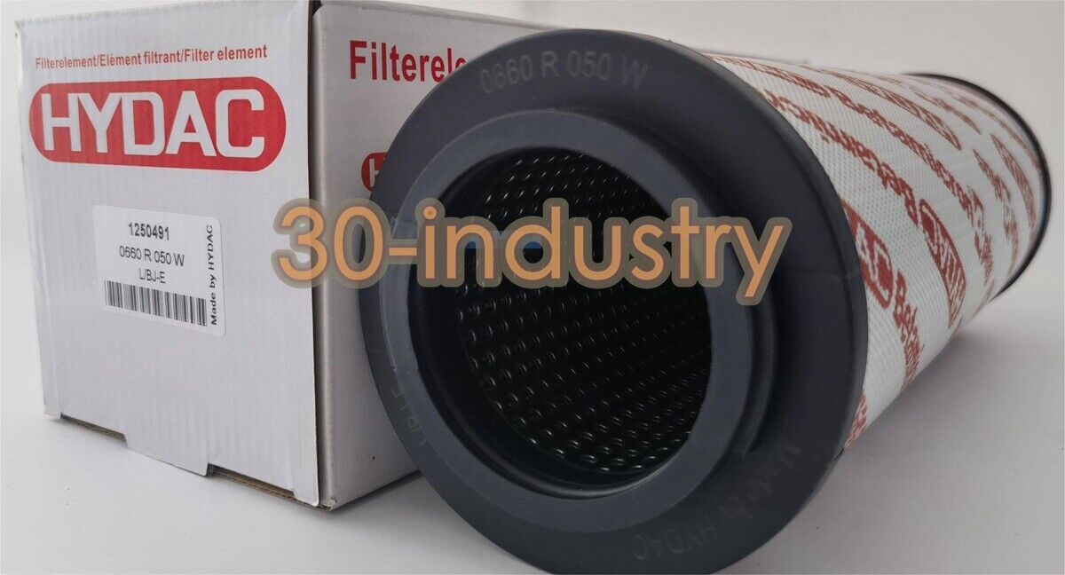 HYDAC 0660R050W Folding Hydraulic Oil Filter - High Pressure - HYDAC