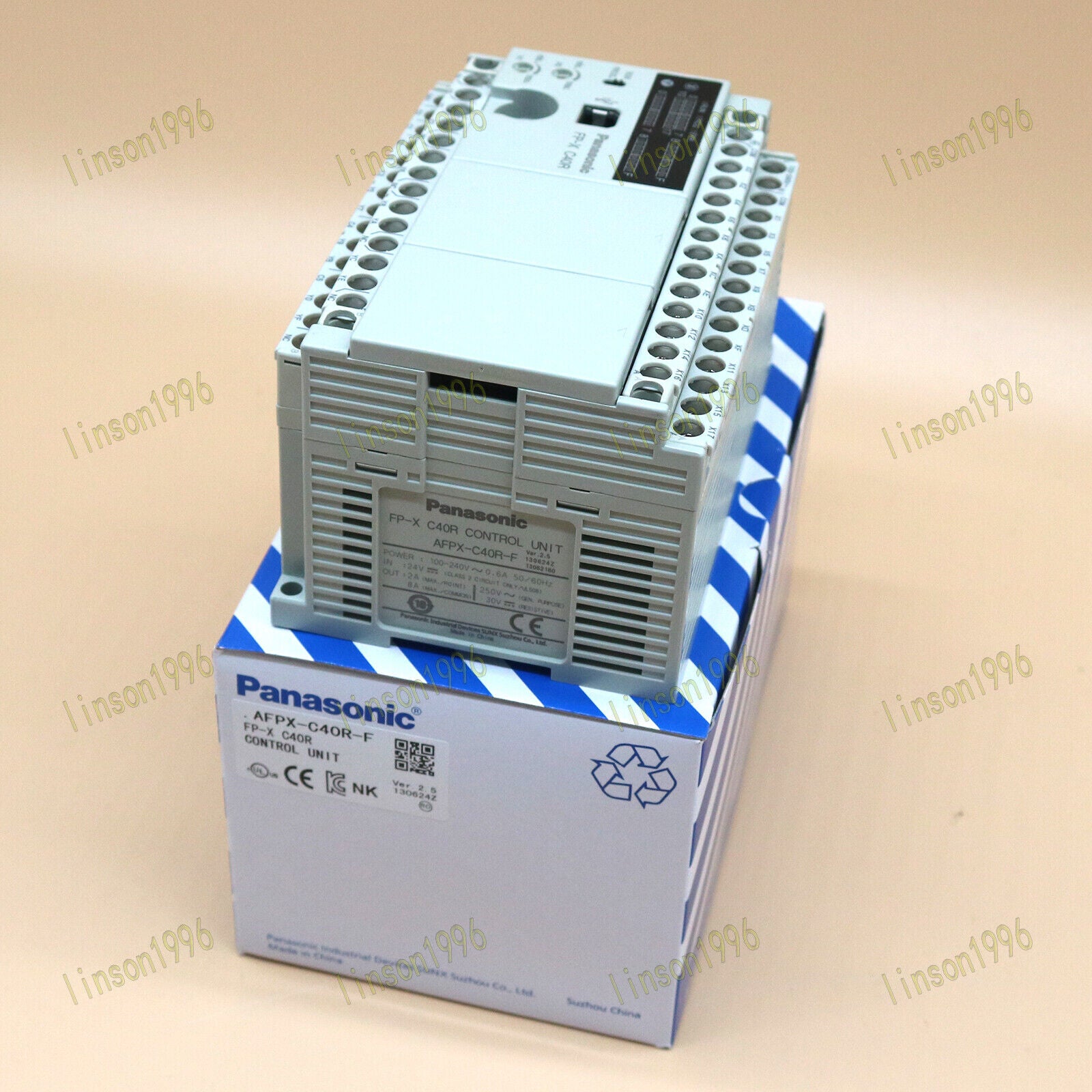 New One for Panasonic AFPX-C40R-F PLC 1 Year - PANASONIC