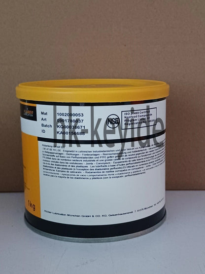 KLUBER Lubrication Klubertemp GR AR 555 Grease 1Kg ( 35.3 OZ) free shipping