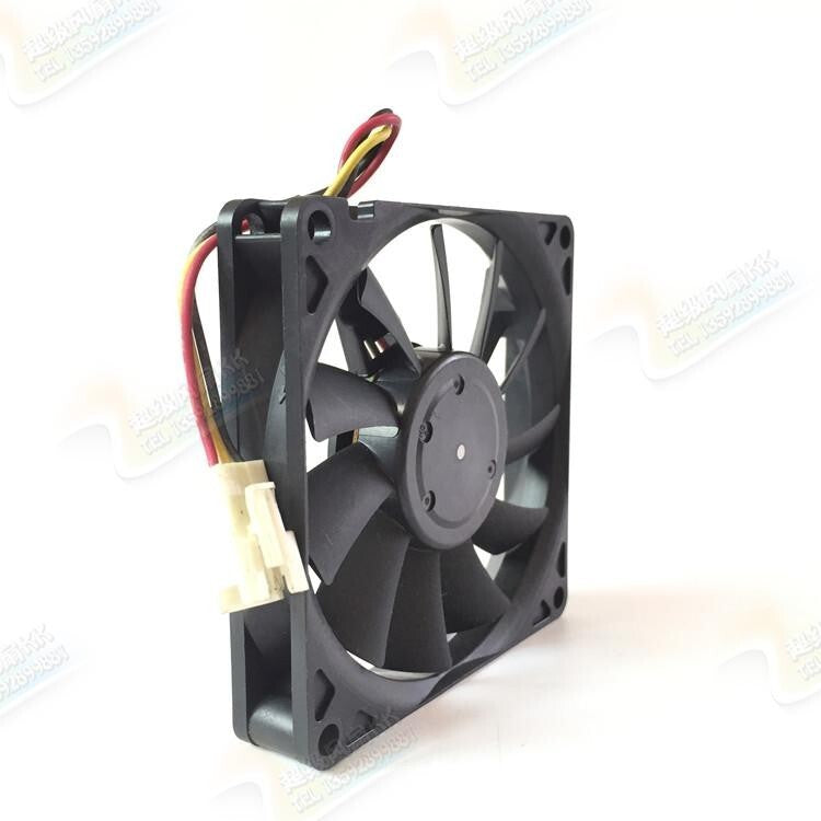 NIDEC 8CM 8015 12V 0.09A D08R-12TS1 03B 3-Pin Silent Cooling Fan