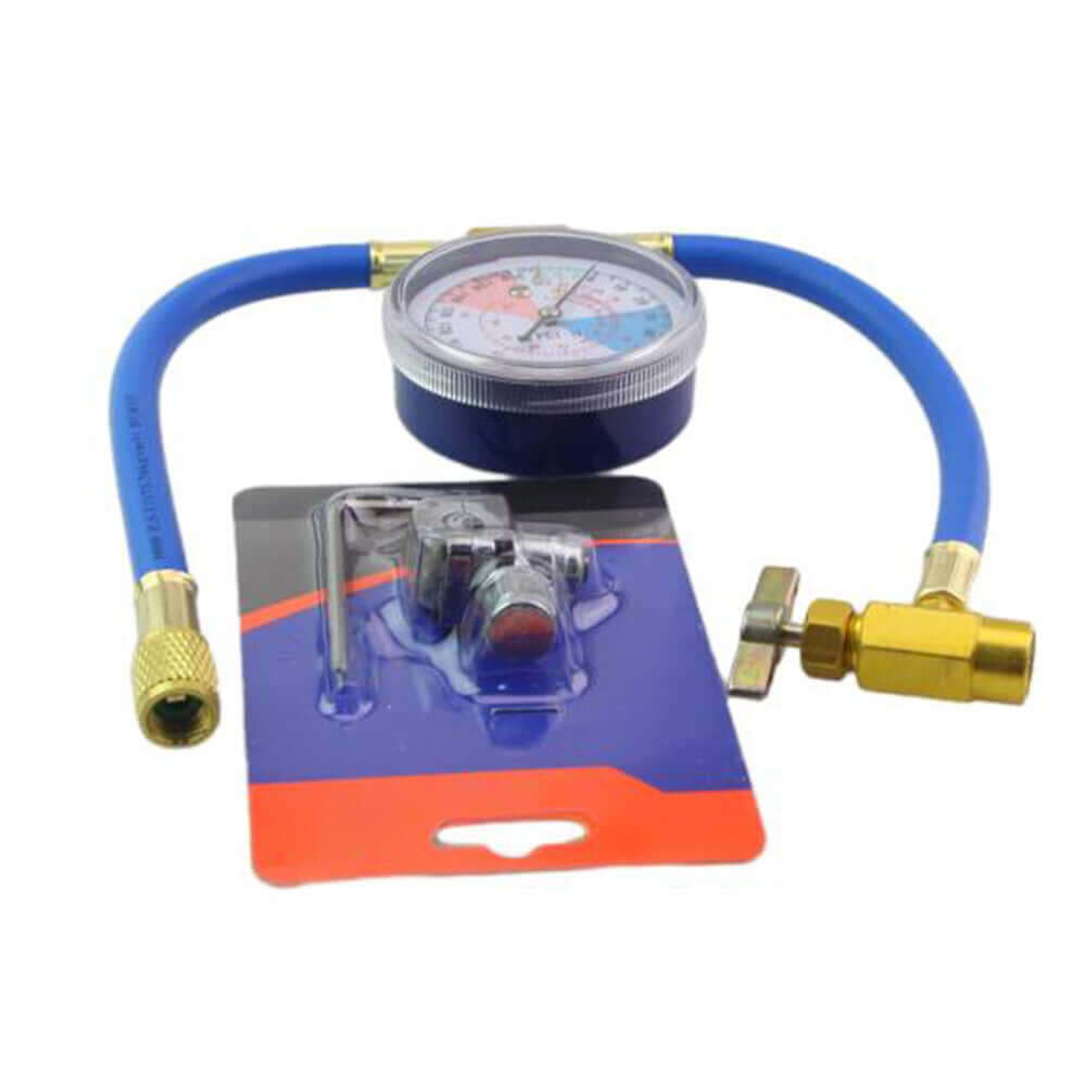 BPV31 Bullet Piercing Tap Valve Kits For Home Use Refrigerator Pressure Gauge