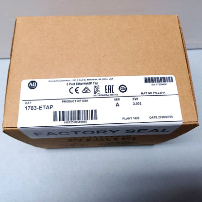Sealed Allen-Bradley 1783-ETAP FW 3-Port Ethernet Tap - ALLEN-BRADLEY