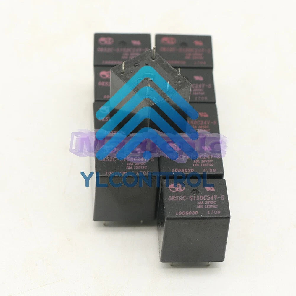 10PCS OKS2C-S15DC24V-S Power Relay 24VDC 5Pins 15A 125VAC /RS