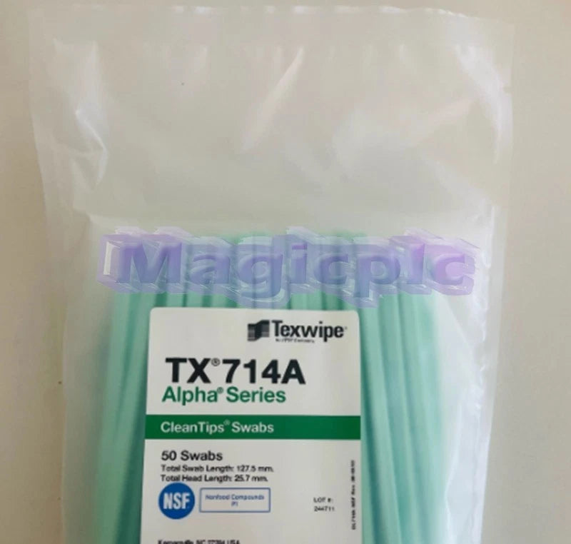 100 sticks/pack TX714A Wide-Tip Cleaning Swabs Accessories~