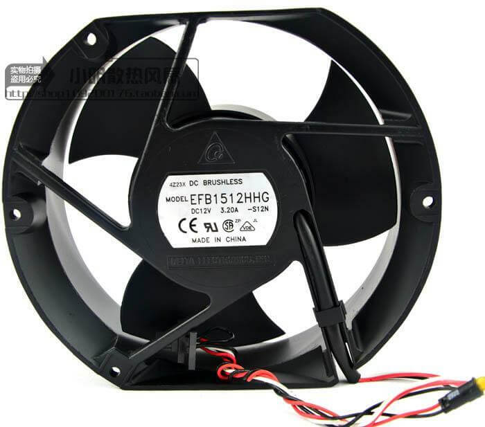 1pcs Delta EFB1512HHG fan 17cm 17251 12v 3.20a