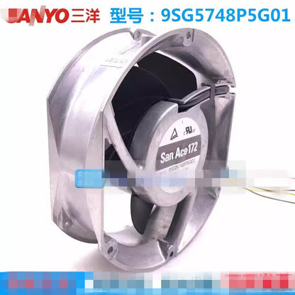 new SANYO 9SG5748P5G01 48V 17CM 17251 2.91A Inverter cooling Fan 4-wire - SANYO