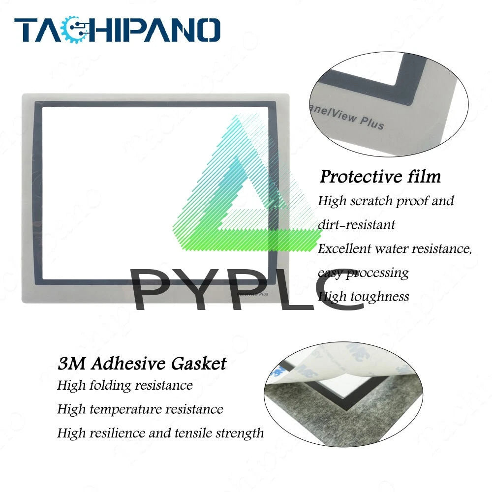 2711P-T15C22A9P-A Touch Screen for 2711P-T15C22A9P SER A + Protective Film 5pin