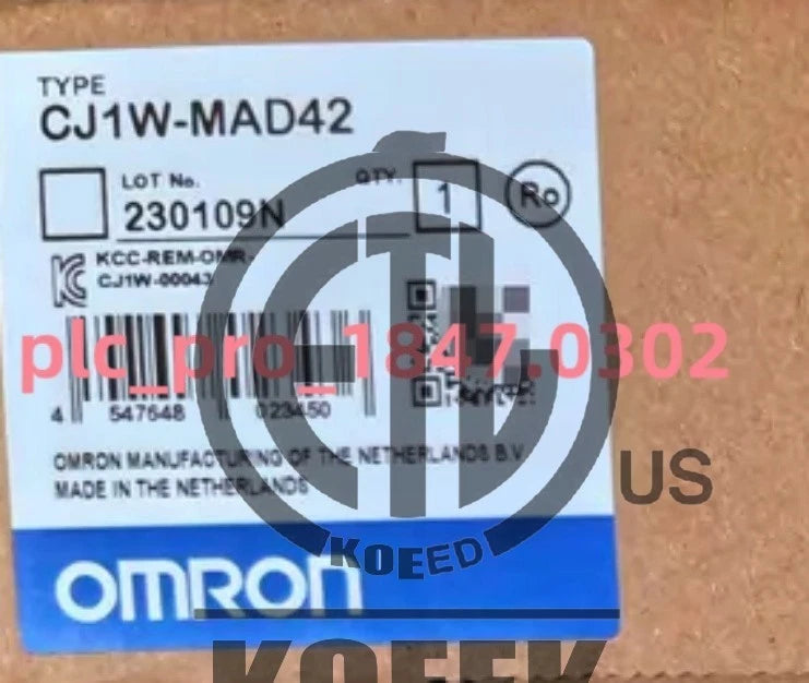 CJ1W-MAD42 1PCS Omron CJ1W-MAD42 Module Fast shipment #k