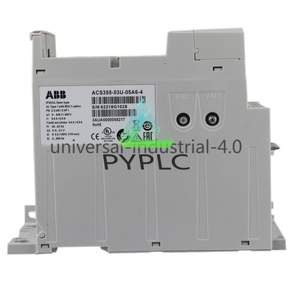 ABB AC DRIVE 3HP 5.6A 3P 380-480V R1 ACS355-03U-05A6-4