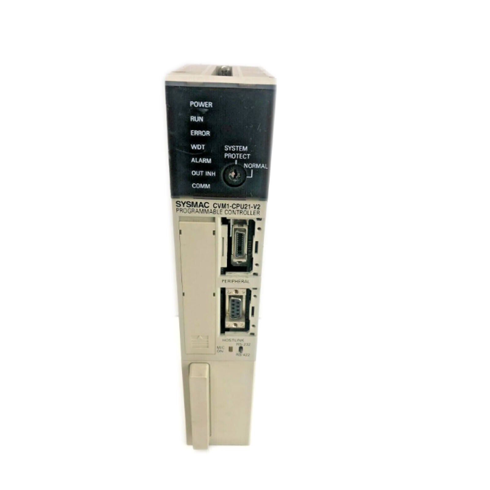 OMRON CVM1-CPU21-V2 SYSMAC PROGRAMMABLE CONTROLLER PLC MODULE CPU UNIT - OMRON