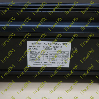 Used 1 Unit TSB MDMA172C2HA AC Servo Motor Tested - TSB