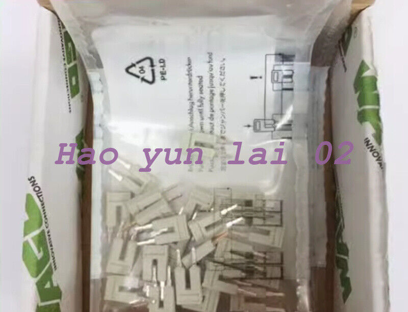 100PC 2002-402 Insulated 2-Pin Comb Jumper Shorting Connector