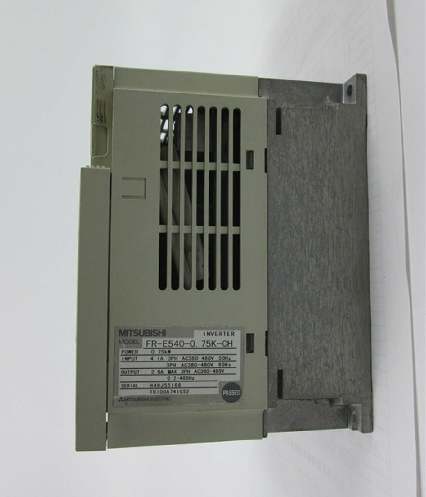 Mitsubishi Inverter FR-E540-0.75K-CH Used – Tested Good Condition - MITSUBISHI