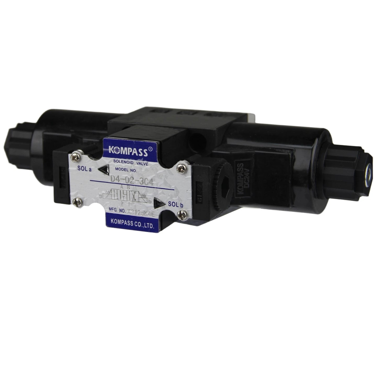 1PCS KOMPASS D4-02-3C4 DC24V Solenoid valve#u