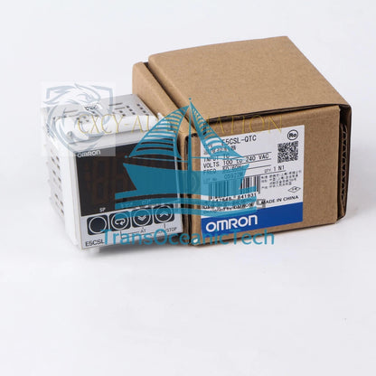 One Omron Temperature Controller E5CSL-QTC 100-240VAC