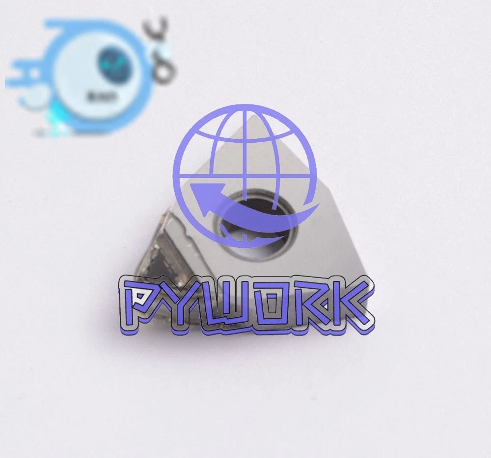 2pcs WNMG080404 PCD carbide insert for Aluminum Polycrystalline turning inserts
