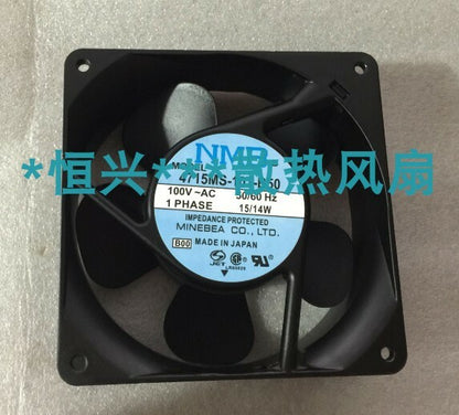 NMB 4715MS-10T-B50 100V 15/14W 120*120*38MM aluminum frame fan