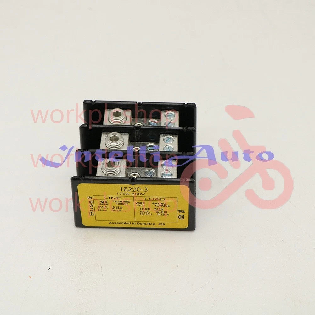 1PC Power Distribution Block 3 Pole 175A 600V 16220-3