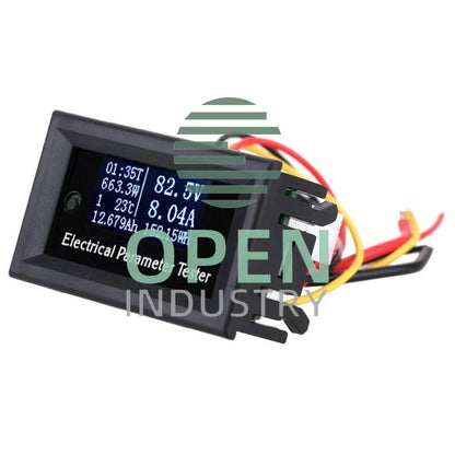 10A Multifunctional OLED Current Voltmeter Thermometer Battery Capacity Tester