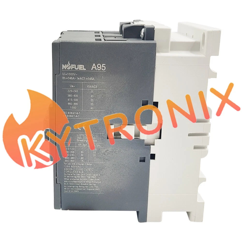 A95-30 Contactor 240V coil 95A replace contactor A95-30-11-80 1NO1NC 3P AC