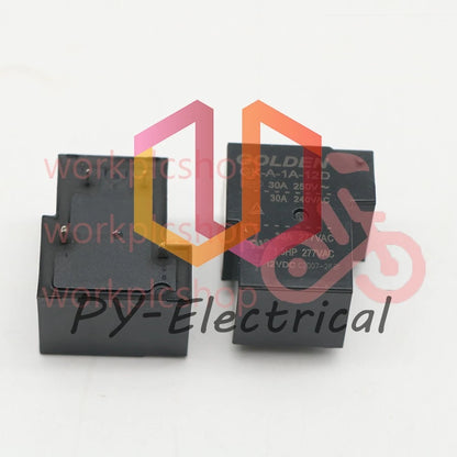 10Pcs GOLDEN GK-A-1A-12D 12VDC Power Relay 4Pins #US