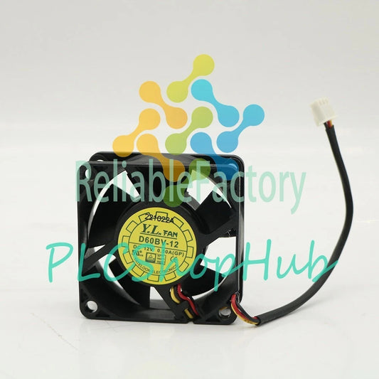 1P D60BV-12 60*60*25mm 12V 0.50A 6W server Double ball CPU chassis power fan