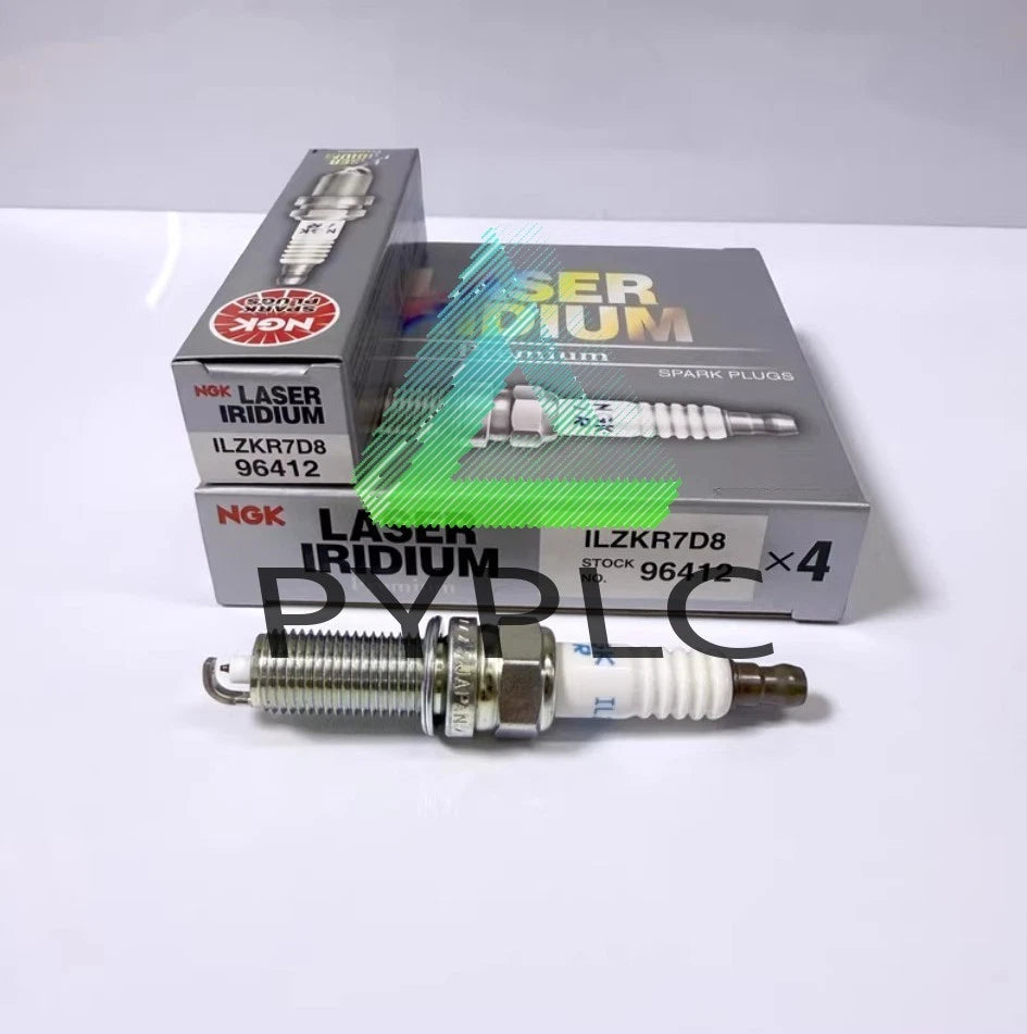 FOR Spark Plug NGK 96412 ILZKR7D8 Set of 4 Pcs