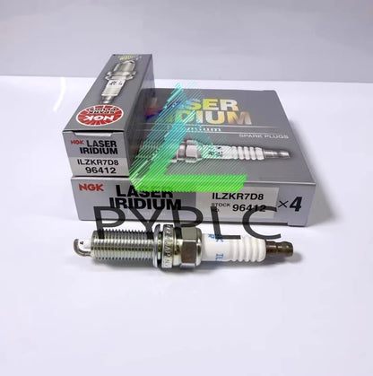 FOR Spark Plug NGK 96412 ILZKR7D8 Set of 4 Pcs