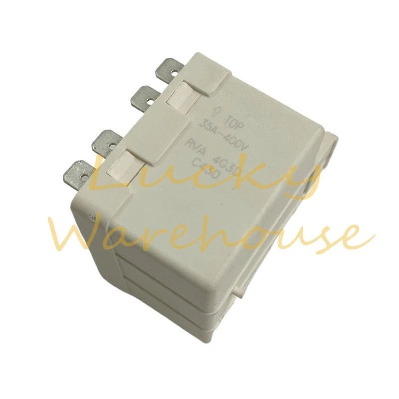 1Pcs 3P 220V Compressor Start Relay RVA4G3D 35A-400V