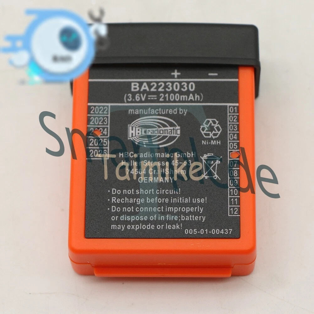 1PCS HBC Remote Control Battery BA223030 3.6V 2.1Ah Crane