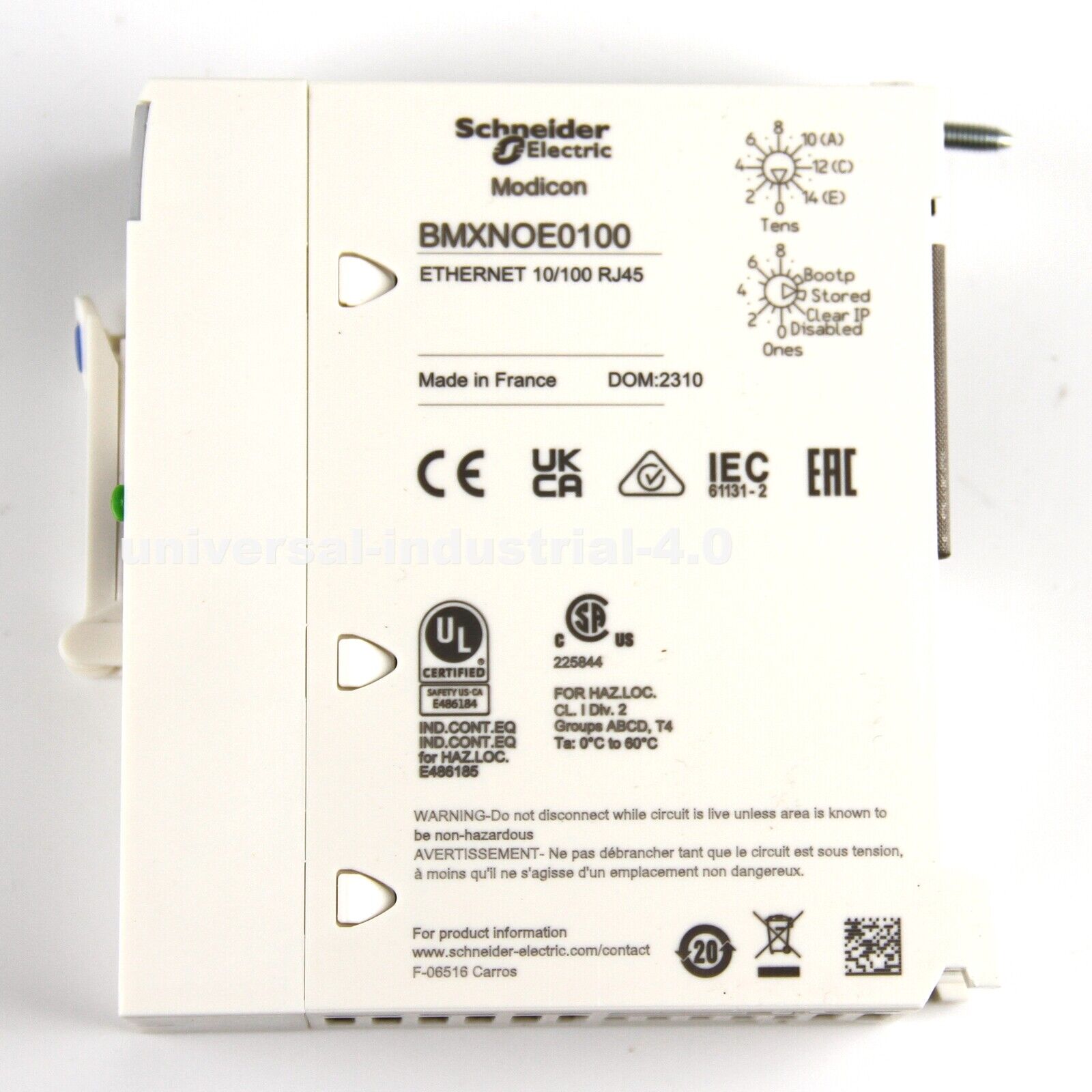 Schneider BMXNOE0100 Ethernet Module New - SCHNEIDER