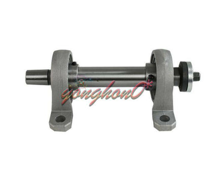 new DIY Spindle Chuck Bearing Seat Pulley Bench Saw Drill Woodworking Rotary Lathe - KOEED