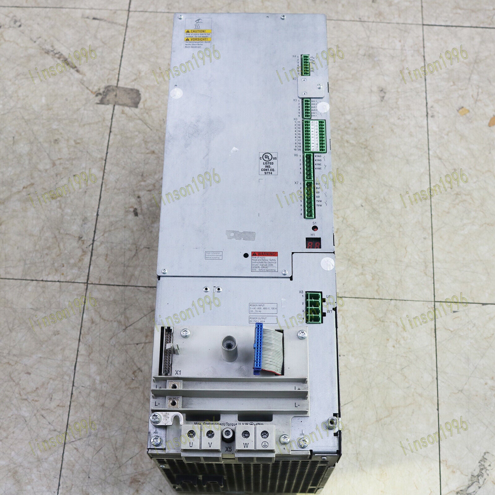 used 1PC  HVR02.2-W010N Rexroth Indramat Servo Drive Power Supply Rexroth