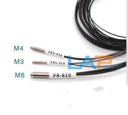 10 Pack Fiber Amplifier Sensor Probe M6 PR-610 Diffuse Reflection - OMRON