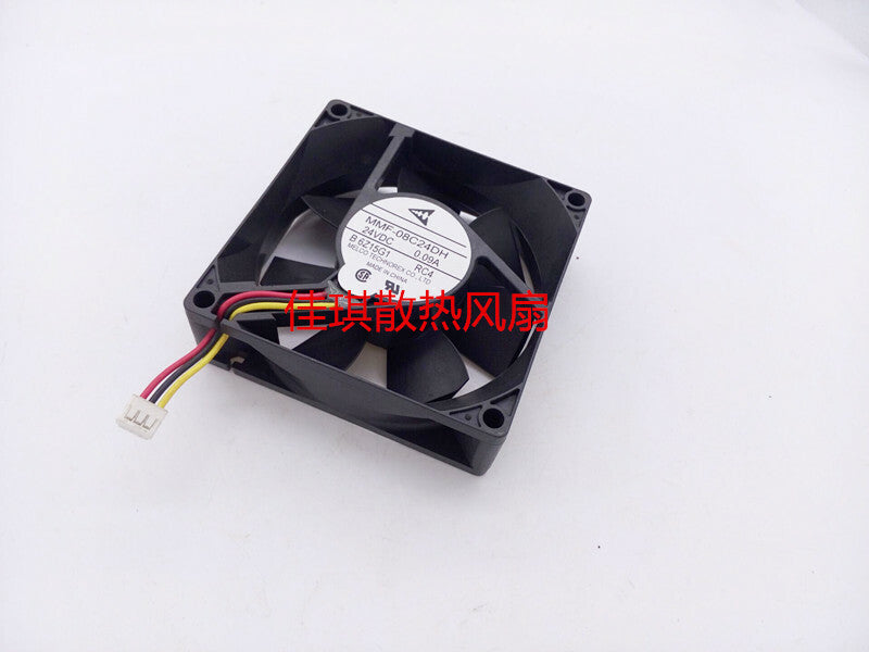 1pcs Mitsubishi MMF-08C24DH 8025 DC24V 0.09A inverter fan
