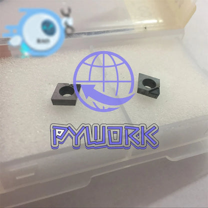 2pcs CCMT060208 PCD CNC Turning Inserts CCMT21.52 Diamond Inserts For Aluminum