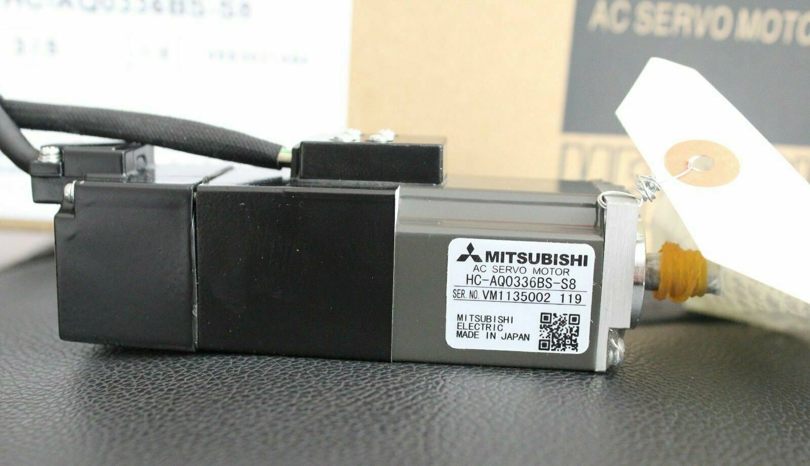 Mitsubishi HC-AQ0336BS-S8 SERVO MOTOR - MITSUBISHI