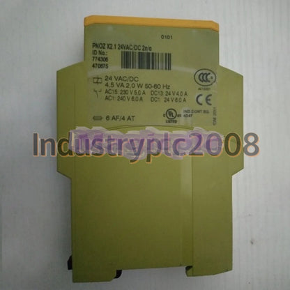 24VAC/DC for pilz 774306 PNOZ X2.1 Safety Relay Quality assurance PNOZX2.1~
