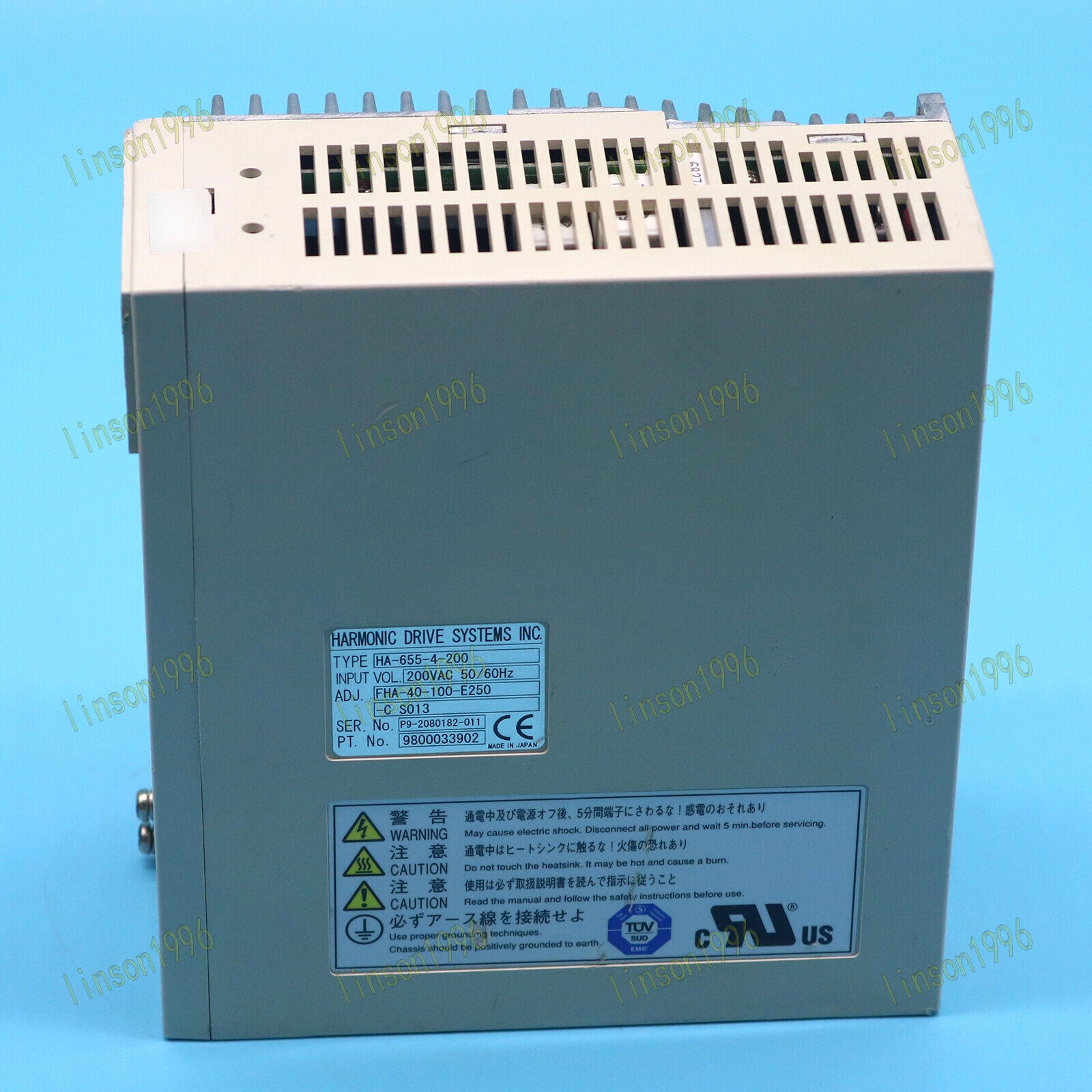 used  For HARMONIC HA-655-4-200 Servo Drive Tested In Good HARMONIC