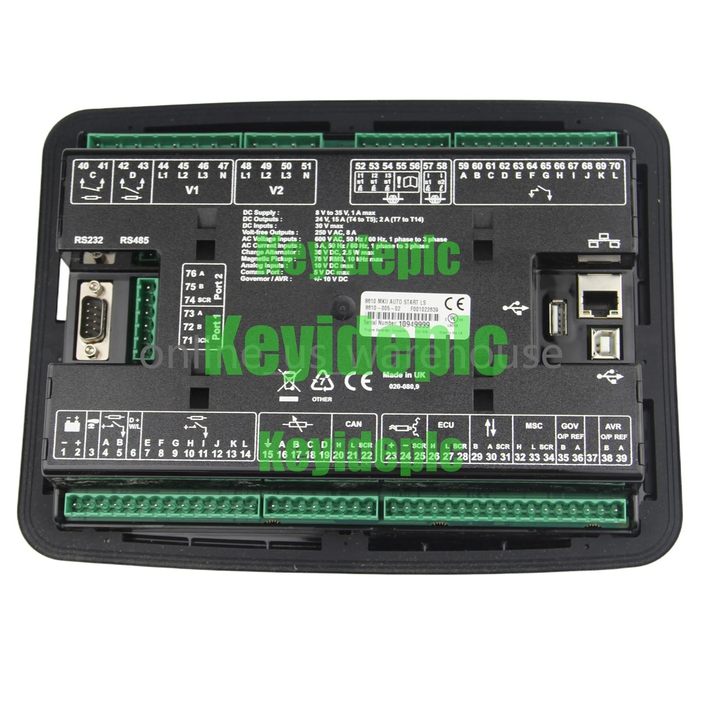 1PCS Deep Sea DSE8610 MKII Can Replace Old DSE5510 Fast Ship #ke