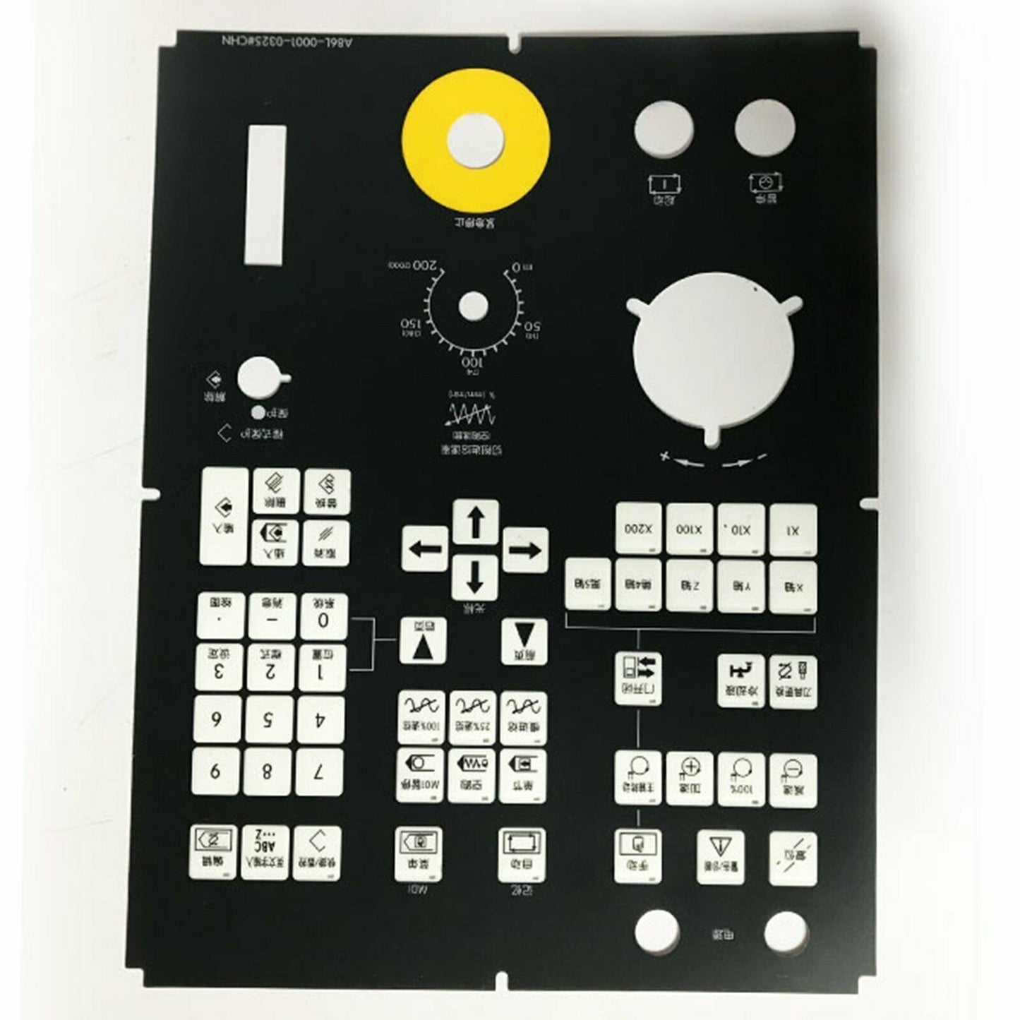 FANUC A86L-0001-000325 Control Panel Keyboard Membrane - FANUC