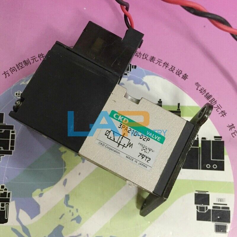 CKD Electromagnetic Valve 3PA210-D2P 24VDC - 1PCS - CKD ELECTROMECHANICAL PRODUCTS