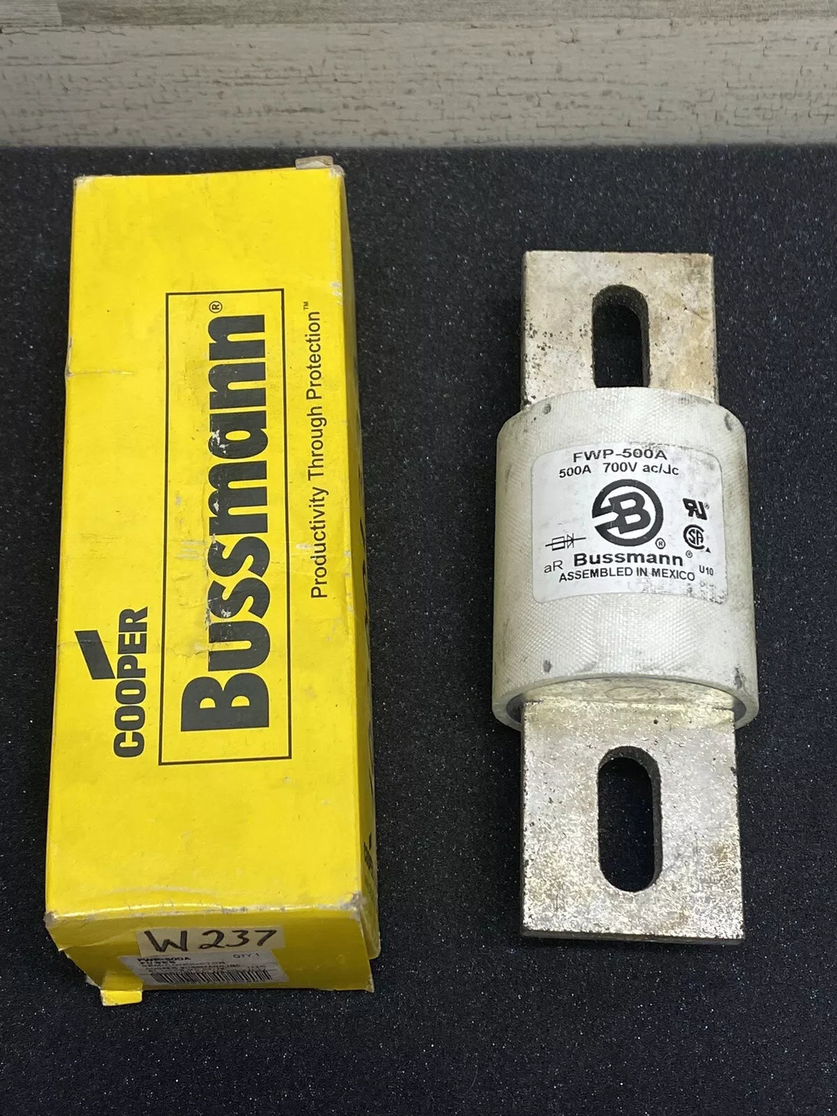 1PC Bussmann FWP-500A (FWP500A) 500Amp (500A) Fast Acting Fuse 700V New Bussmann