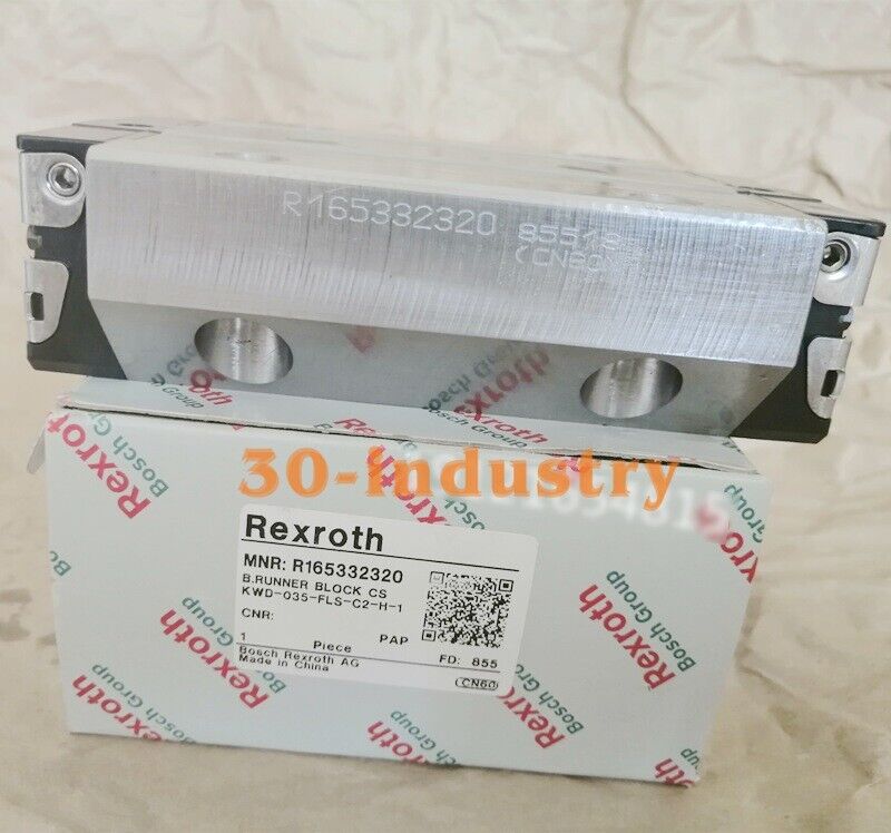 1Pcs Rexroth R165332320 Linear Guide Block - High Precision - REXROTH