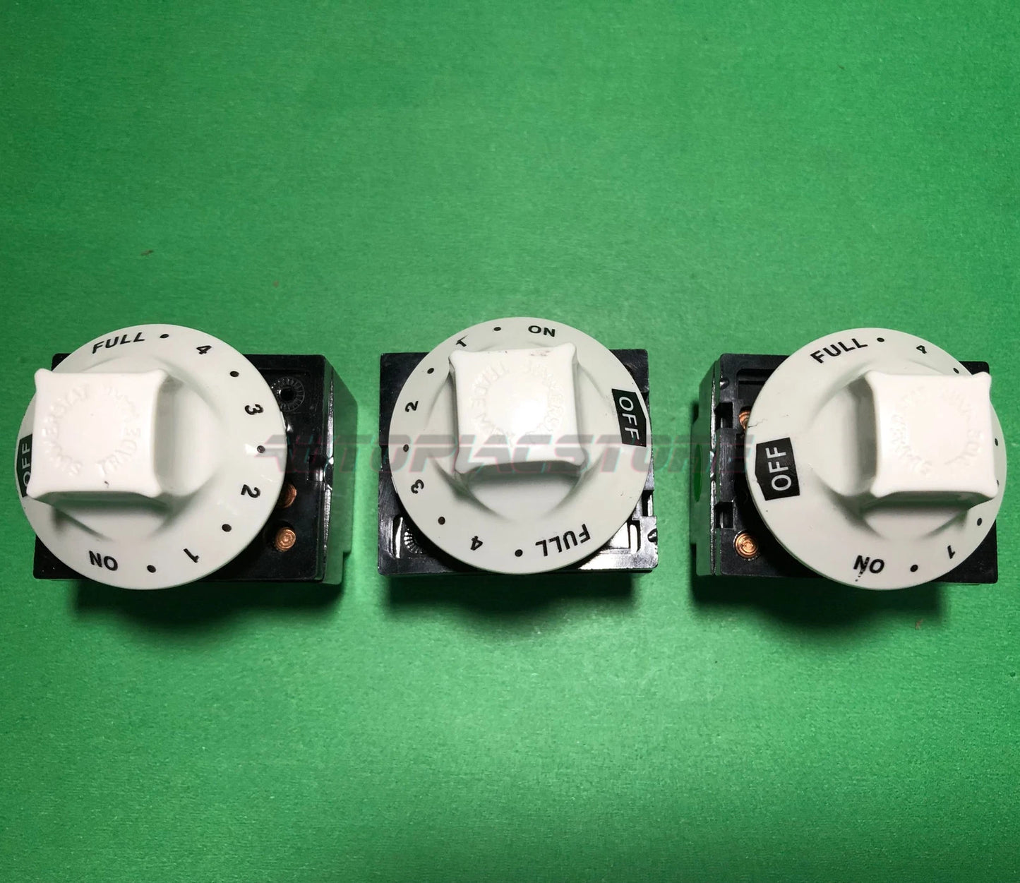 1x TYJ6202 (01B) white head switch WZA-SJ Knob type thermostat injection molding