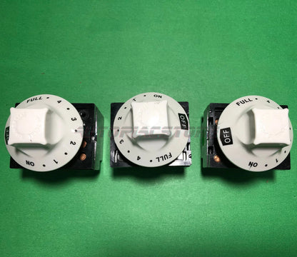 1x TYJ6202 (01B) white head switch WZA-SJ Knob type thermostat injection molding