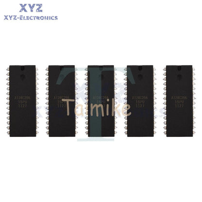 10Pcs EEPROM IC ATMEL DIP-28 AT28C256-15PU GOOD QUALITY 28Pin