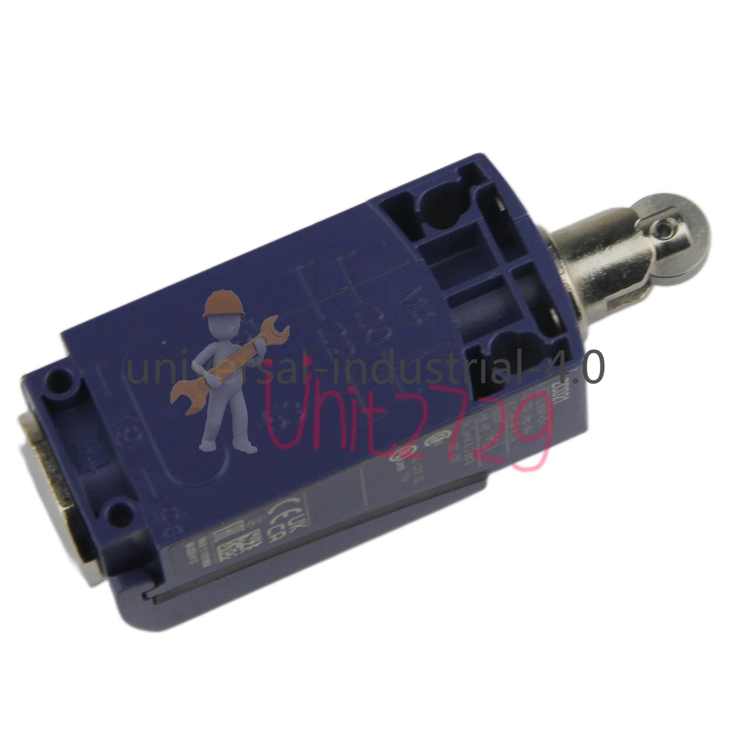 Schneider Limit Switch XCKD2102P16 Roller Plunger, 10A #un